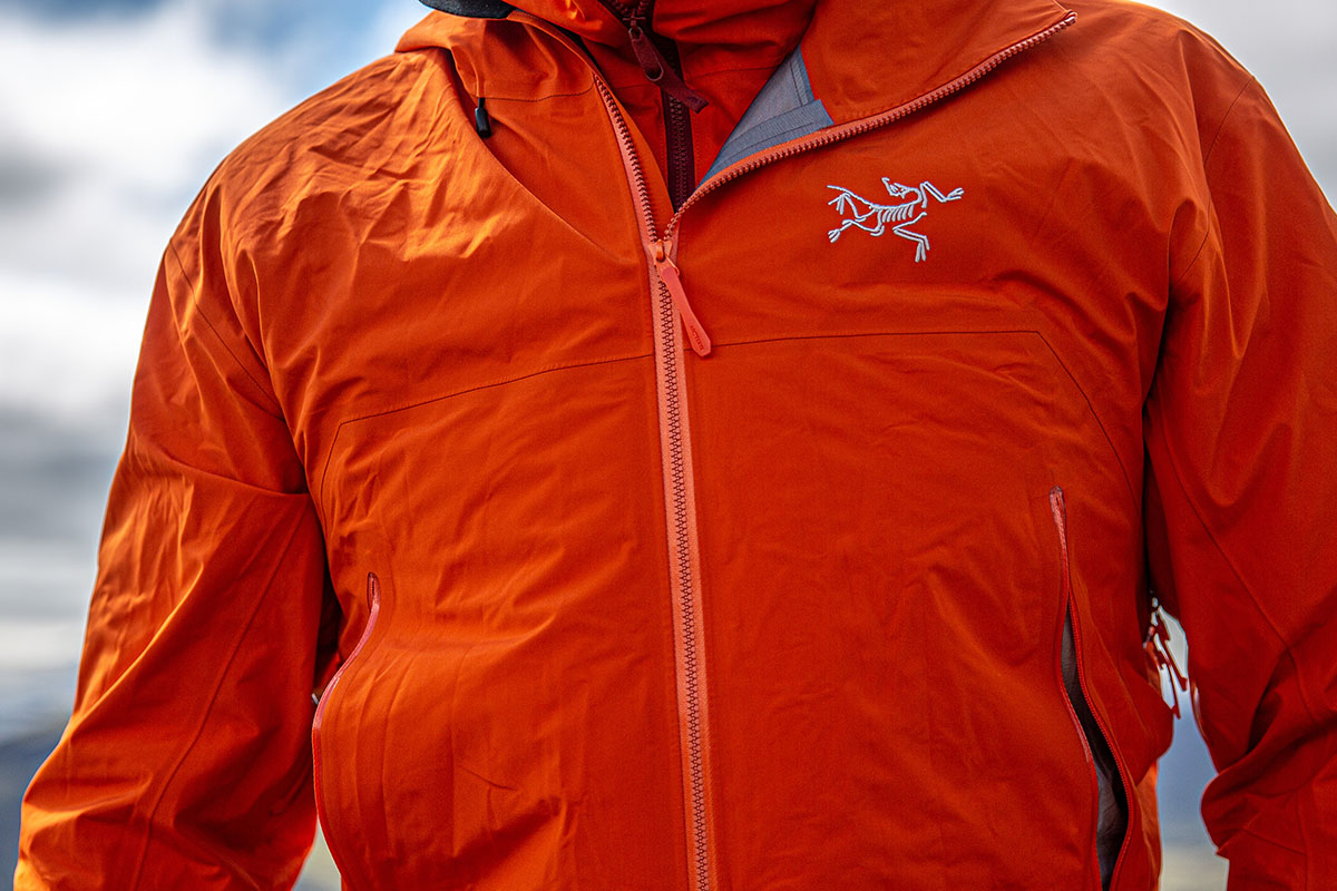 Arc'teryx Beta Lightweight Jacket (logo closeup)